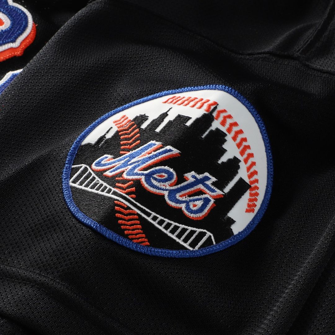 Mike Piazza New York Mets Mitchell & Ness Cooperstown Collection 2000 Batting Practice Jersey - Black Official MLB Team Apparel Baseball Fan Gear