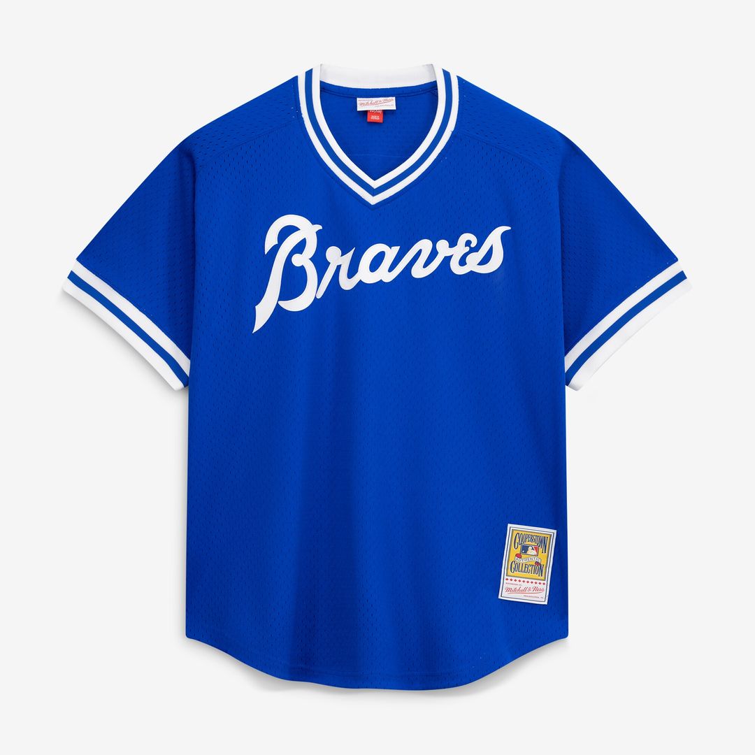 Dale Murphy Atlanta Braves Mitchell & Ness Authentic Batting Practice Jersey - Royal Official MLB Team Apparel Baseball Fan Gear