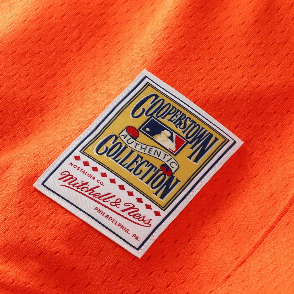 Kirk Gibson Detroit Tigers Mitchell & Ness Cooperstown Collection Mesh Batting Practice Button-Up Jersey - Orange Official MLB Team Apparel Baseball F