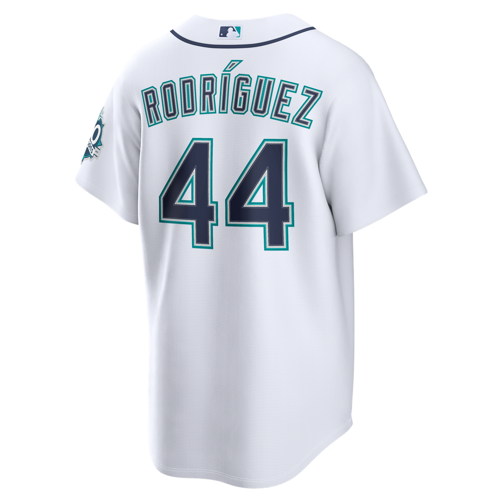 Julio Rodríguez Seattle Mariners Nike Alternate Stadium 50th Season Patch Jersey - Teal Official MLB Team Apparel Baseball Fan Gear