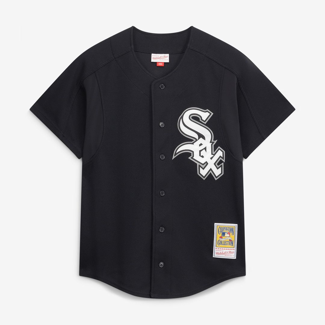 Mark Buehrle Chicago White Sox Mitchell & Ness Authentic Batting Practice Jersey - Black Official MLB Team Apparel Baseball Fan Gear