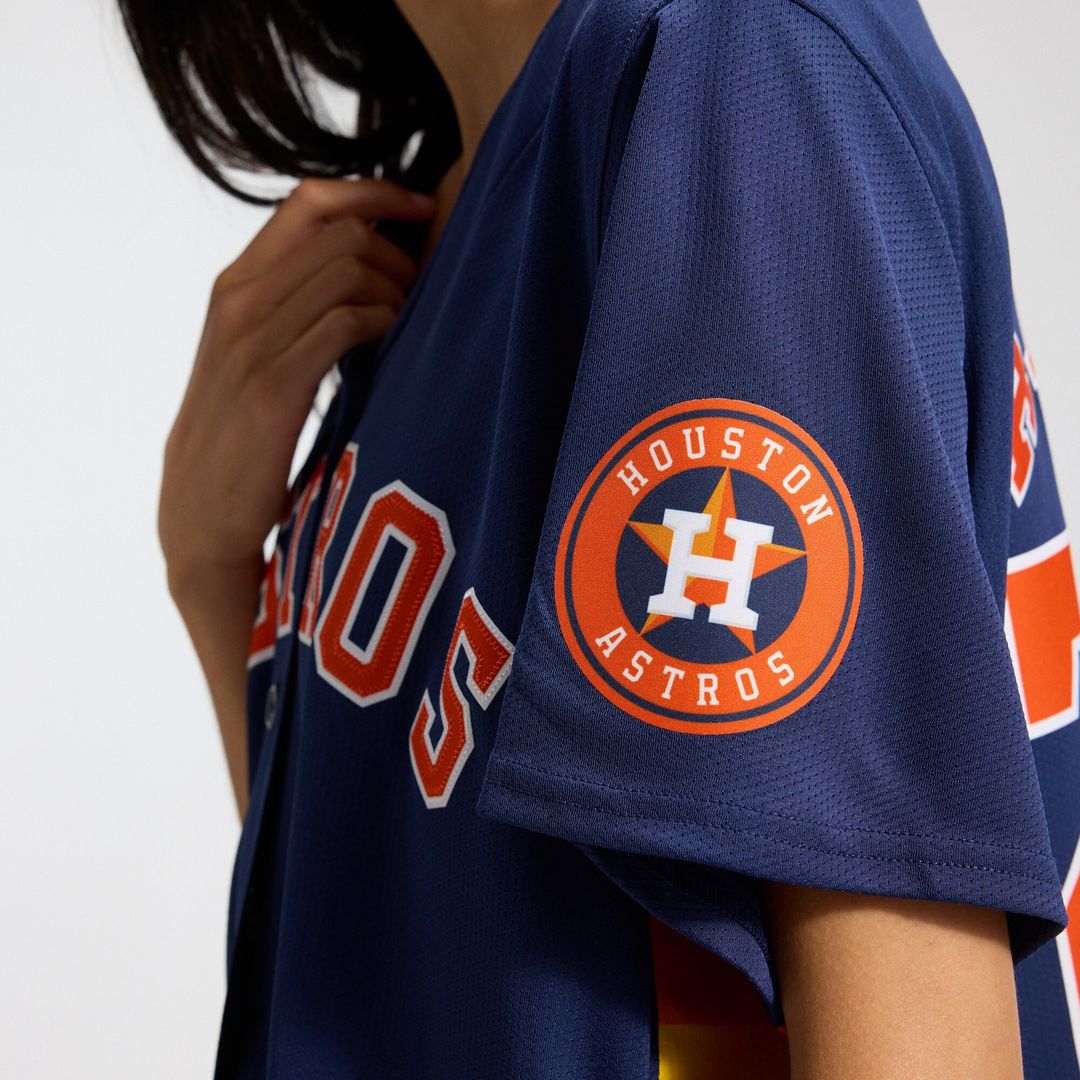 Jose Altuve Houston Astros Nike Women's Alternate Limited Player Jersey – Navy Official MLB Team Apparel Baseball Fan Gear
