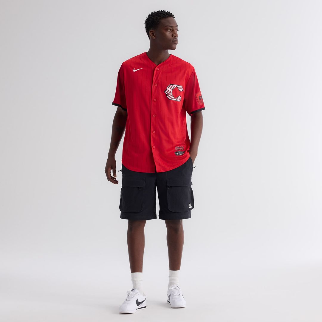 Cincinnati Reds Nike 2026 City Connect Stadium Jersey - Red Official MLB Team Apparel Baseball Fan Gear
