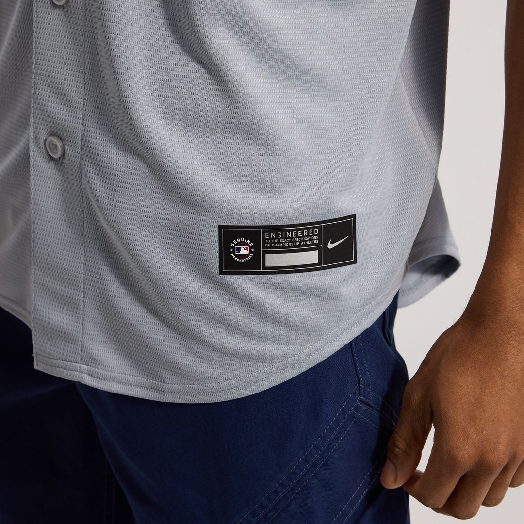 Juan Soto New York Mets Nike Road Replica Jersey - Gray Official MLB Team Apparel Baseball Fan Gear