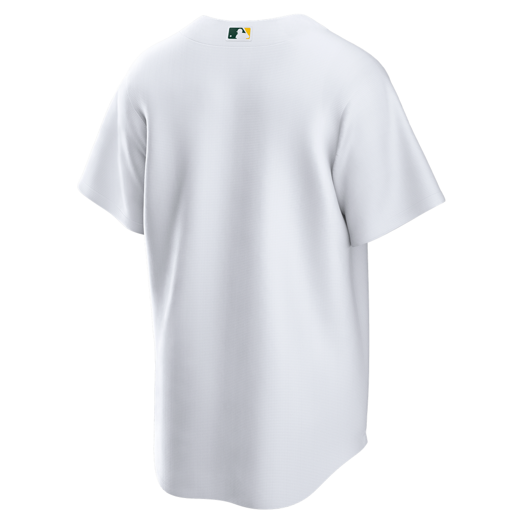 Athletics Nike Home Big & Tall Replica Jersey - White Official MLB Team Apparel Baseball Fan Gear