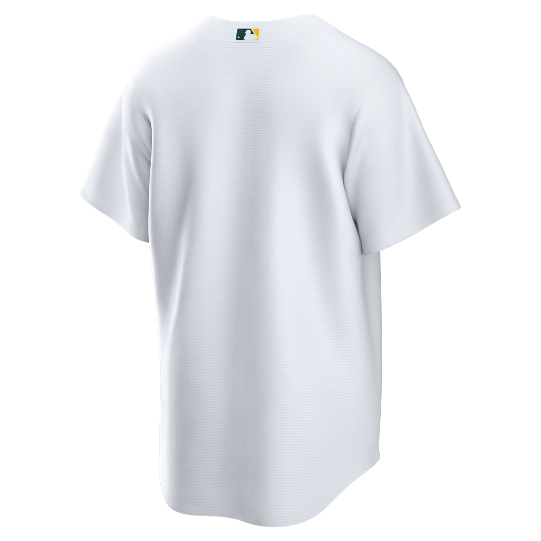 Athletics Nike Home Big & Tall Replica Jersey - White Official MLB Team Apparel Baseball Fan Gear