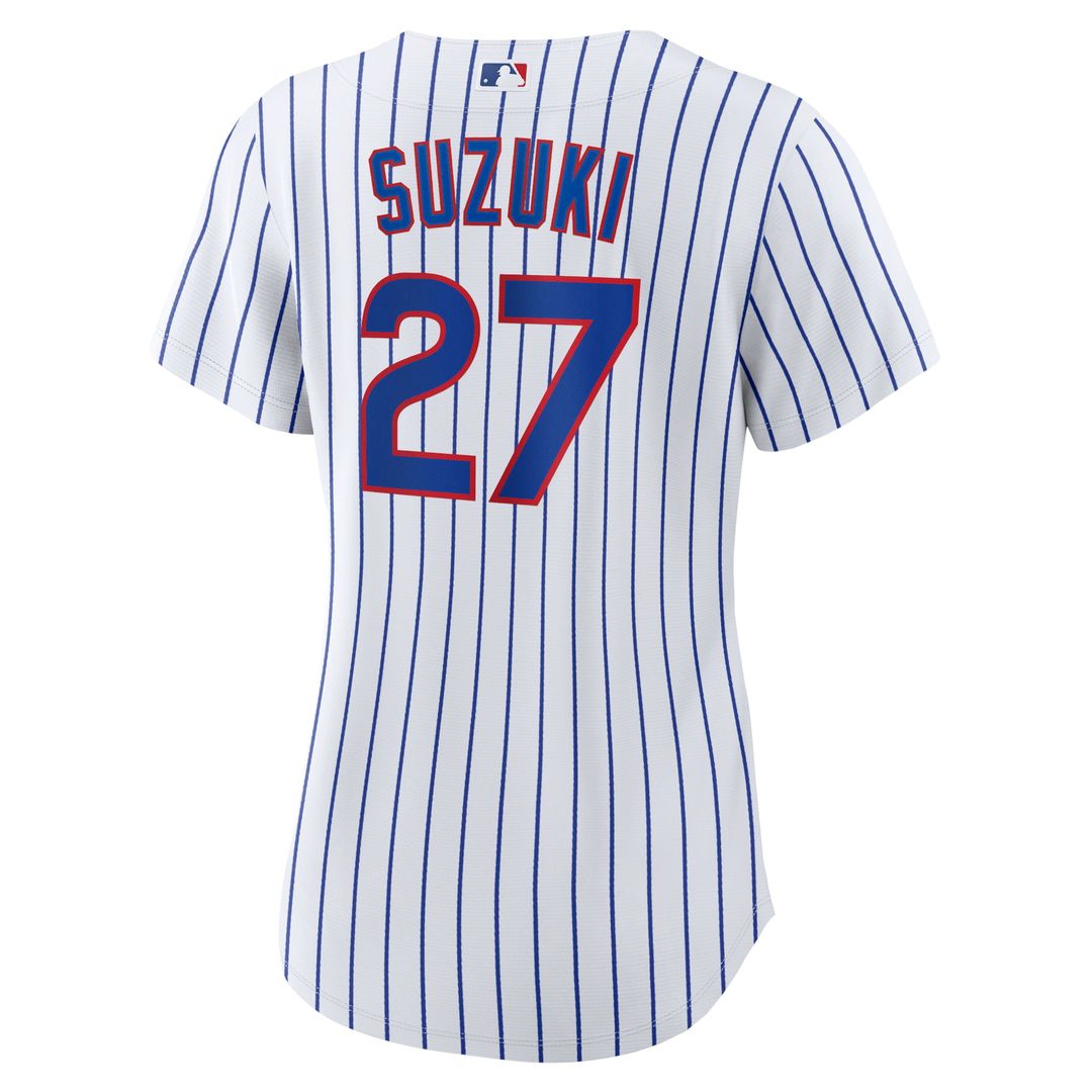 Seiya Suzuki Chicago Cubs Nike Women's Home Replica Jersey - White Official MLB Team Apparel Baseball Fan Gear