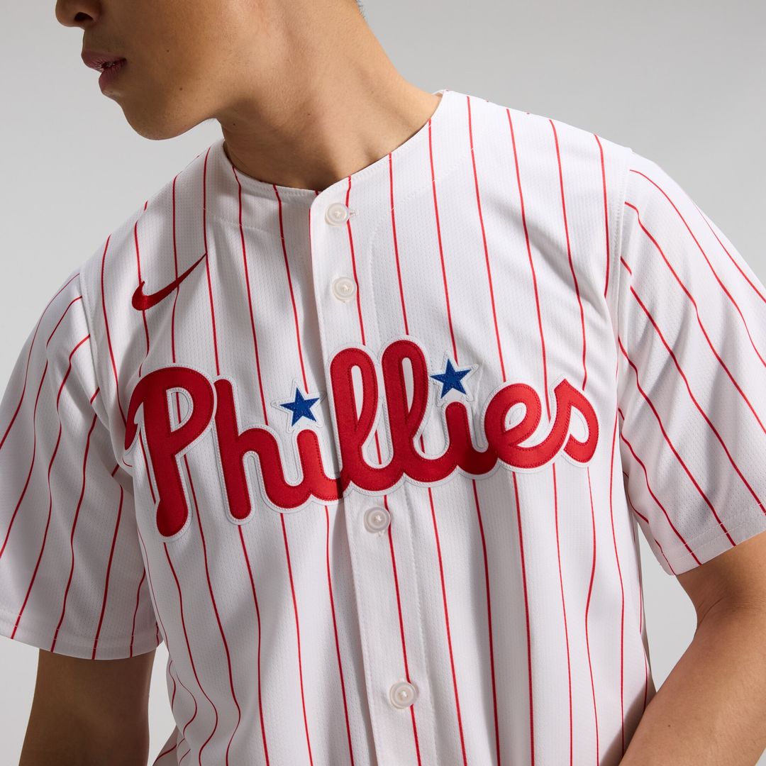 J.T. Realmuto Philadelphia Phillies Nike Home Limited Player Jersey - White Official MLB Team Apparel Baseball Fan Gear