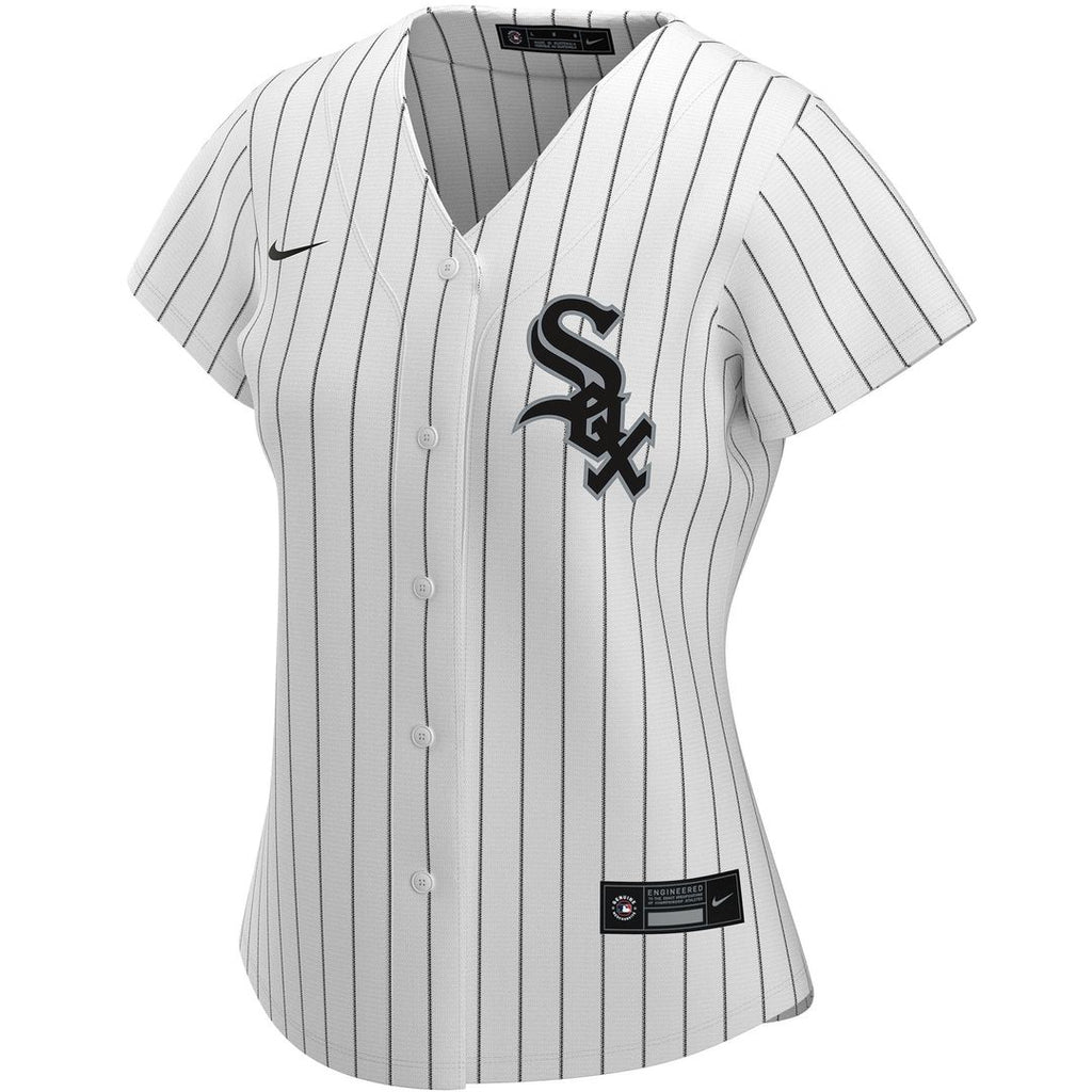 Chicago White Sox Nike Women's Home Replica Custom Jersey - White Official MLB Team Apparel Baseball Fan Gear