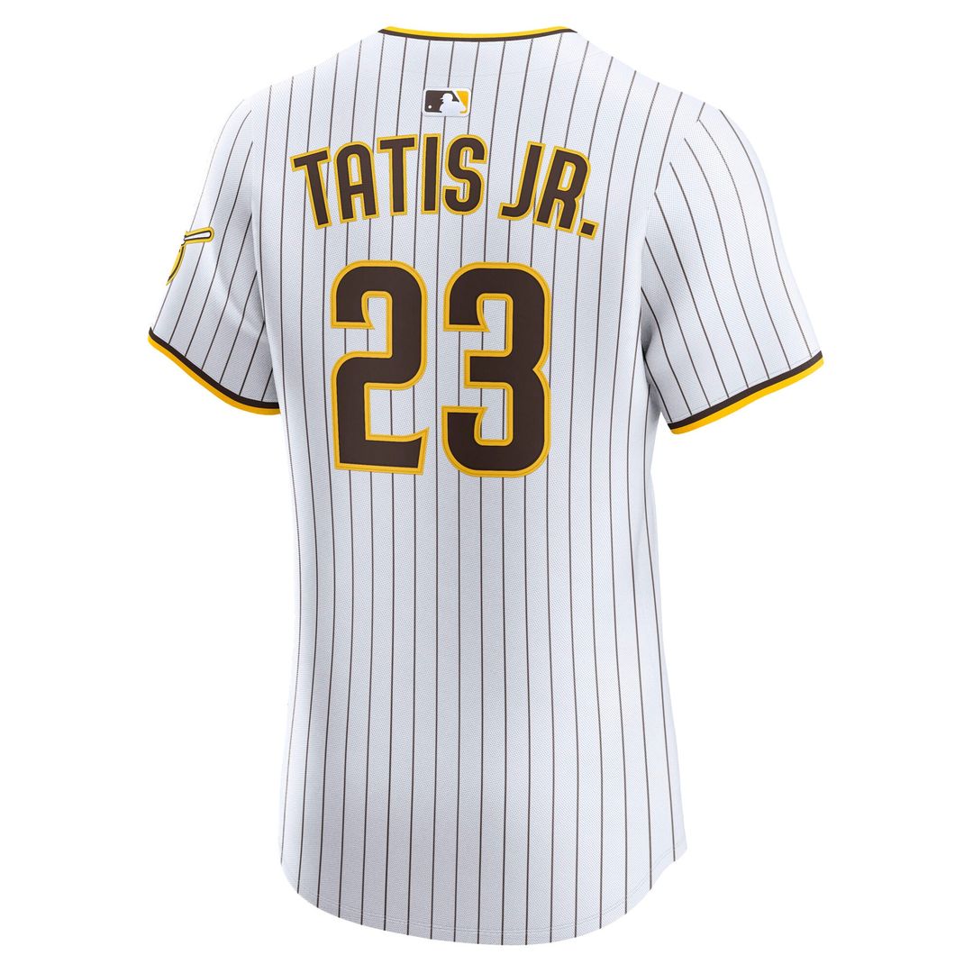 Fernando Tatis Jr. San Diego Padres Nike Home Elite Jersey - White Official MLB Team Apparel Baseball Fan Gear
