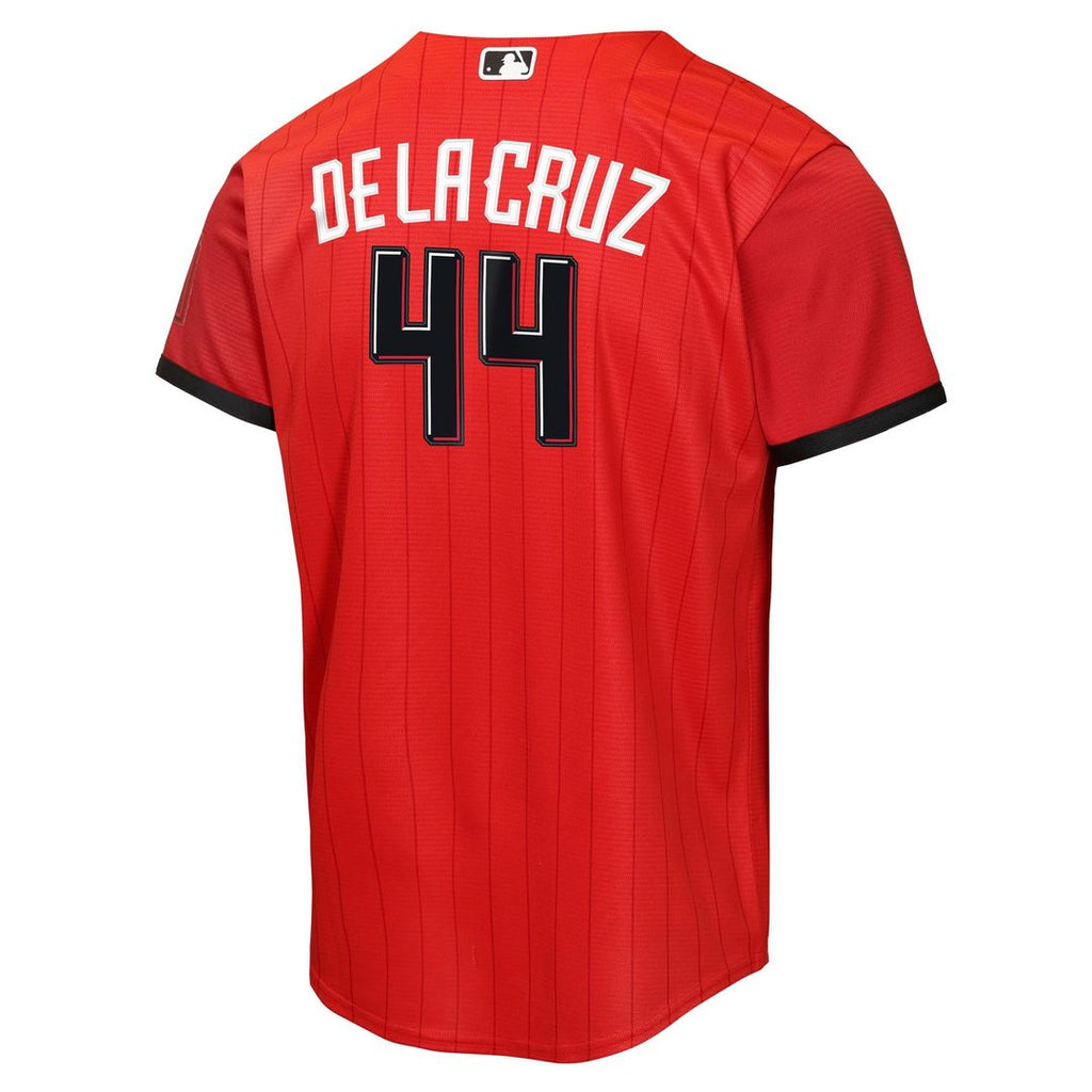 Elly De La Cruz Cincinnati Reds Nike Youth 2026 City Connect Stadium Jersey - Red Official MLB Team Apparel Baseball Fan Gear