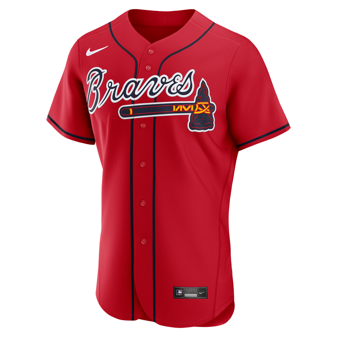 Drake Baldwin Atlanta Braves Nike MLB Awards Authentic Jersey - Red Official MLB Team Apparel Baseball Fan Gear