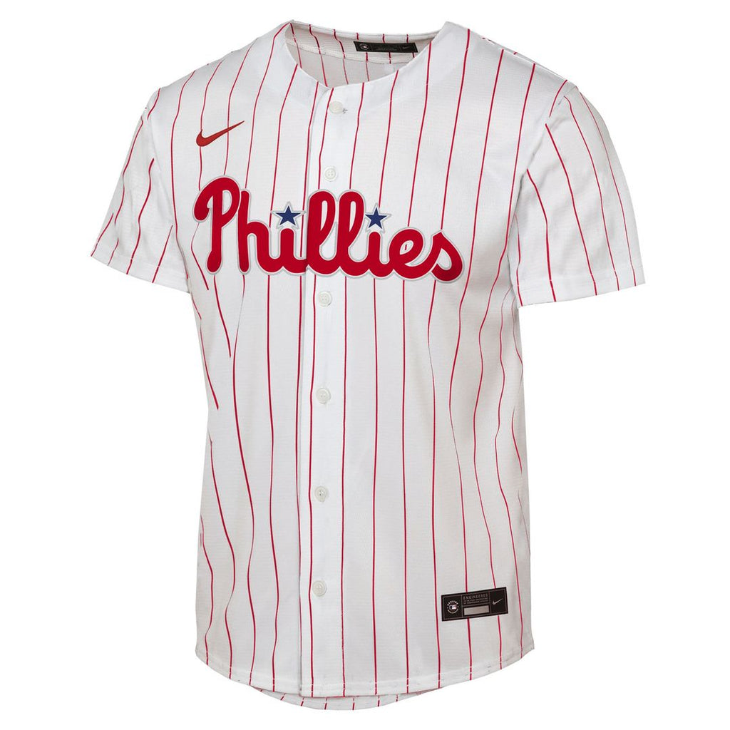 Bryce Harper Philadelphia Phillies Nike Youth Home Replica Player Jersey - White Official MLB Team Apparel Baseball Fan Gear