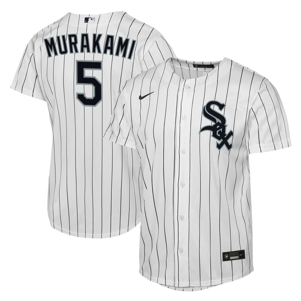 Munetaka Murakami Chicago White Sox Nike Youth Home Replica Jersey - White Official MLB Team Apparel Baseball Fan Gear