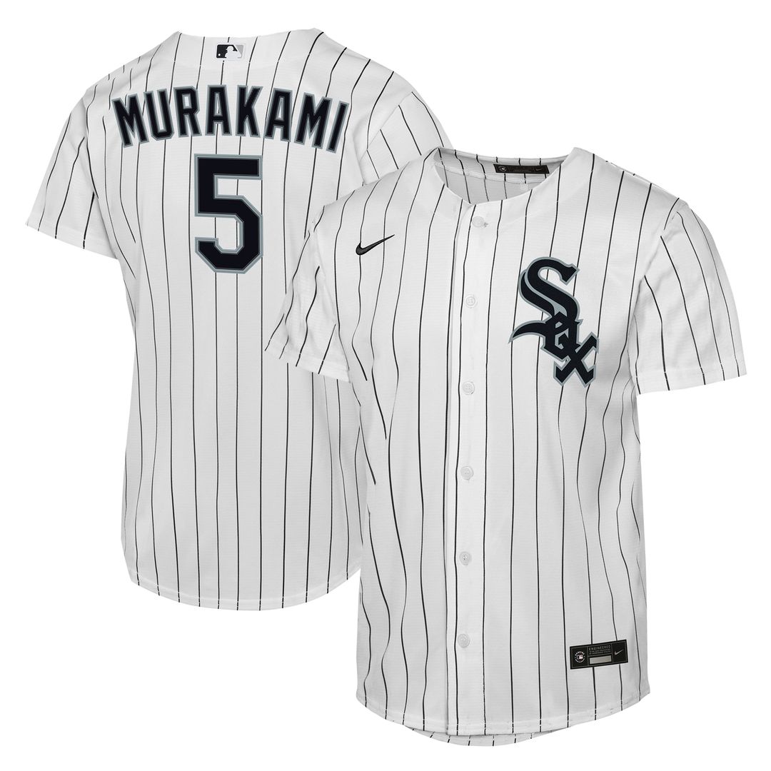 Munetaka Murakami Chicago White Sox Nike Youth Home Replica Jersey - White Official MLB Team Apparel Baseball Fan Gear