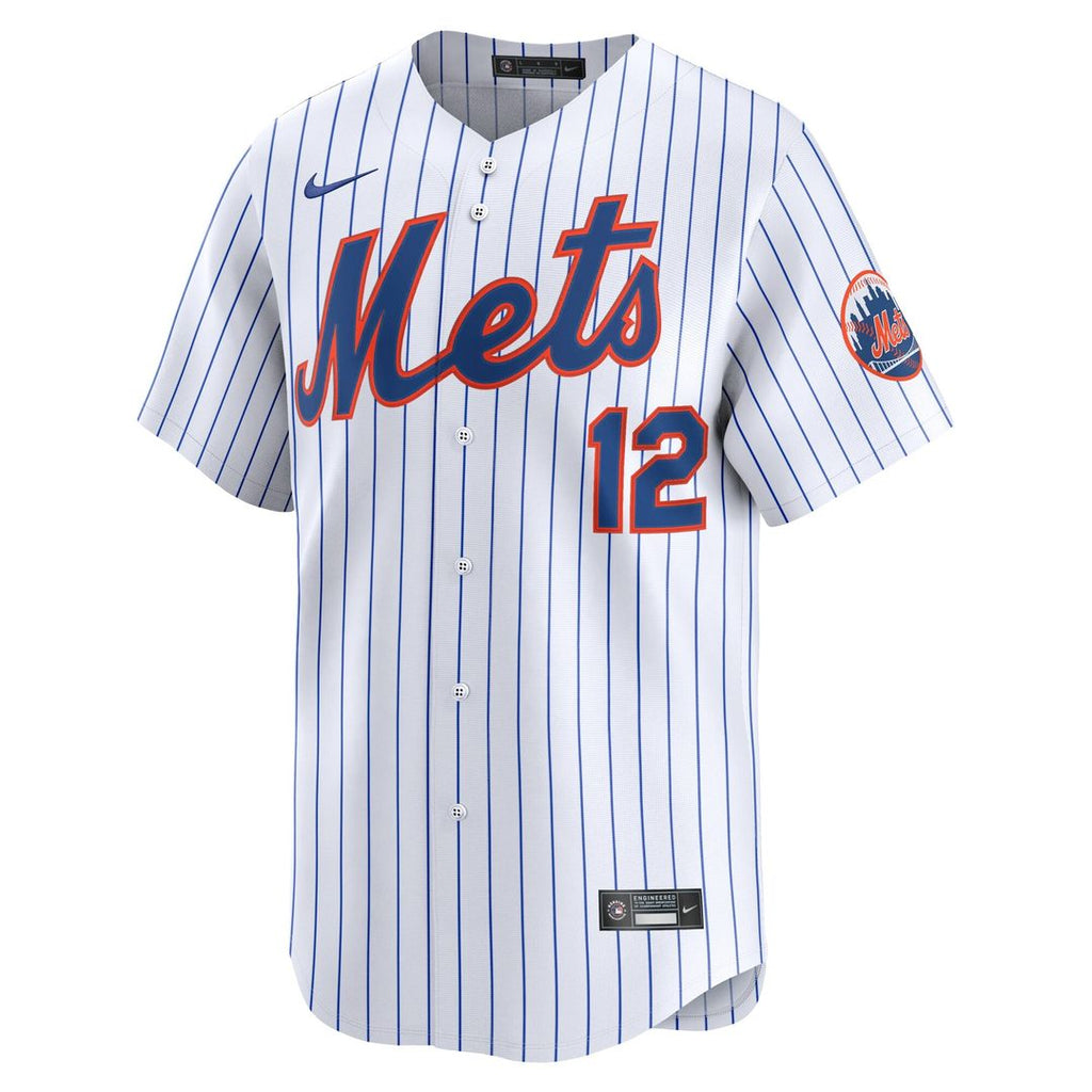 Francisco Lindor New York Mets Nike Road Limited Player Jersey - Gray Official MLB Team Apparel Baseball Fan Gear