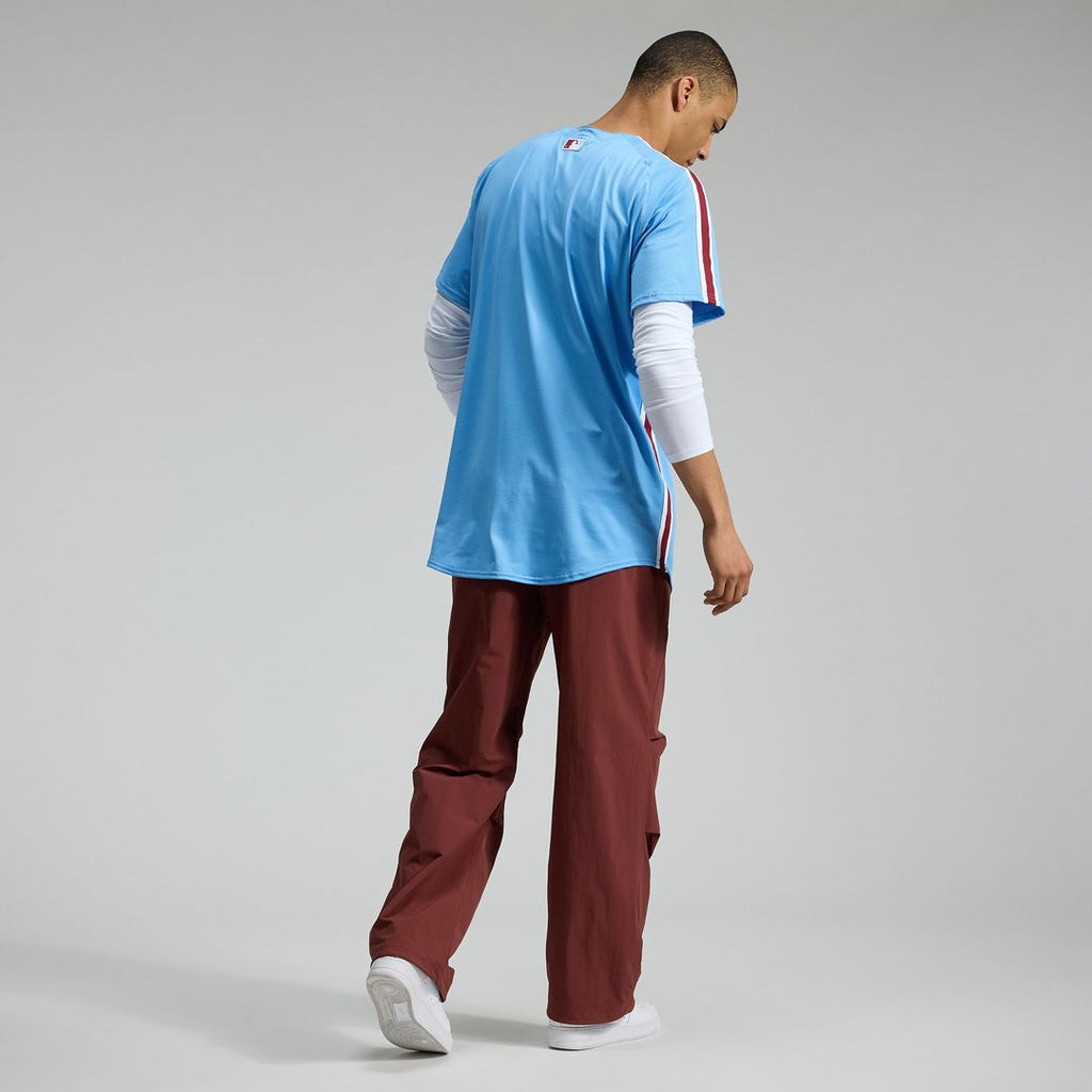 Philadelphia Phillies Nike Alternate Elite Jersey - Light Blue Official MLB Team Apparel Baseball Fan Gear