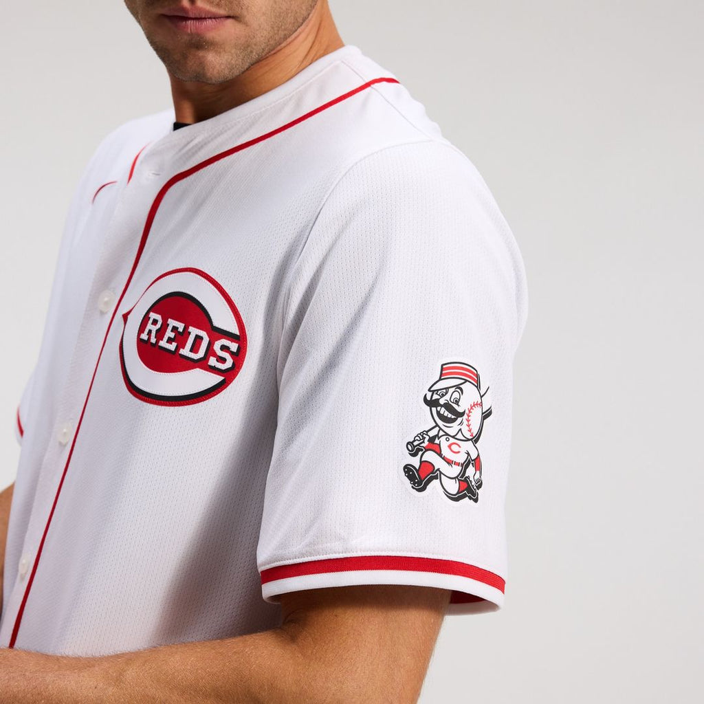 Cincinnati Reds Nike Home Limited Jersey - White Official MLB Team Apparel Baseball Fan Gear