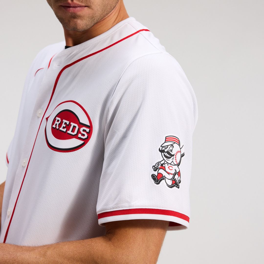 Cincinnati Reds Nike Home Limited Jersey - White Official MLB Team Apparel Baseball Fan Gear