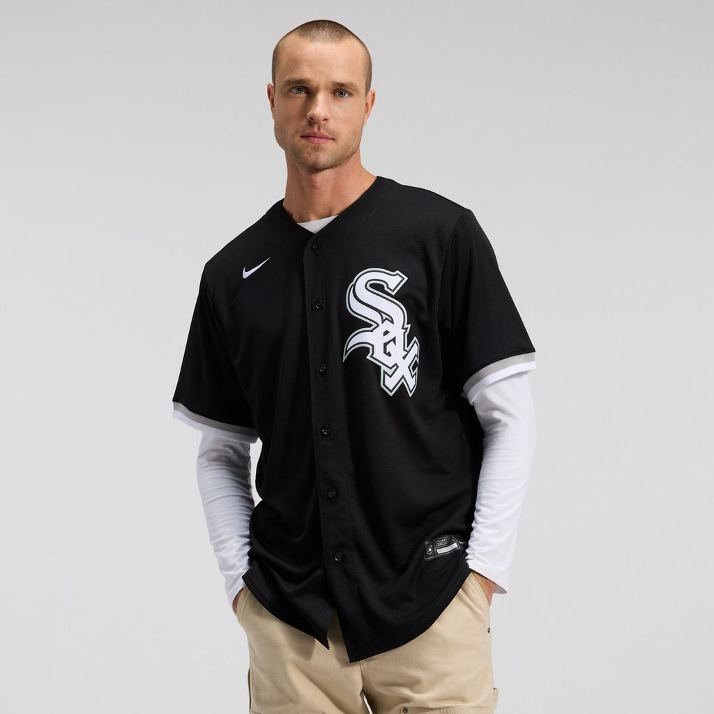Chicago White Sox Nike Alternate Replica Team Jersey - Black Official MLB Team Apparel Baseball Fan Gear