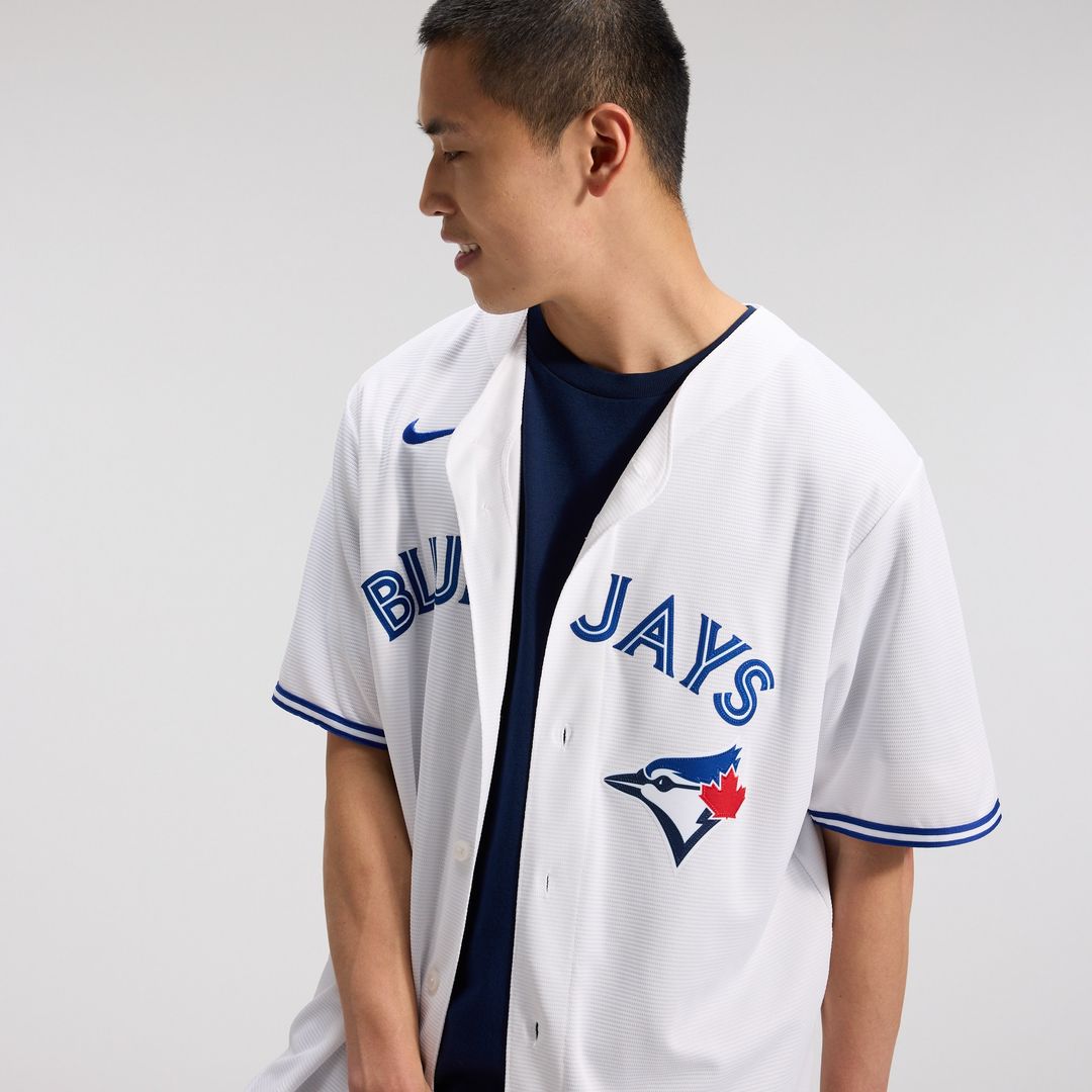 Trey Yesavage Toronto Blue Jays Nike Home Replica Jersey - White Official MLB Team Apparel Baseball Fan Gear