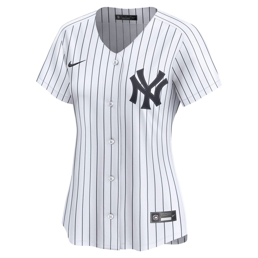 New York Yankees Nike Women's Home Limited Custom Jersey - White Official MLB Team Apparel Baseball Fan Gear
