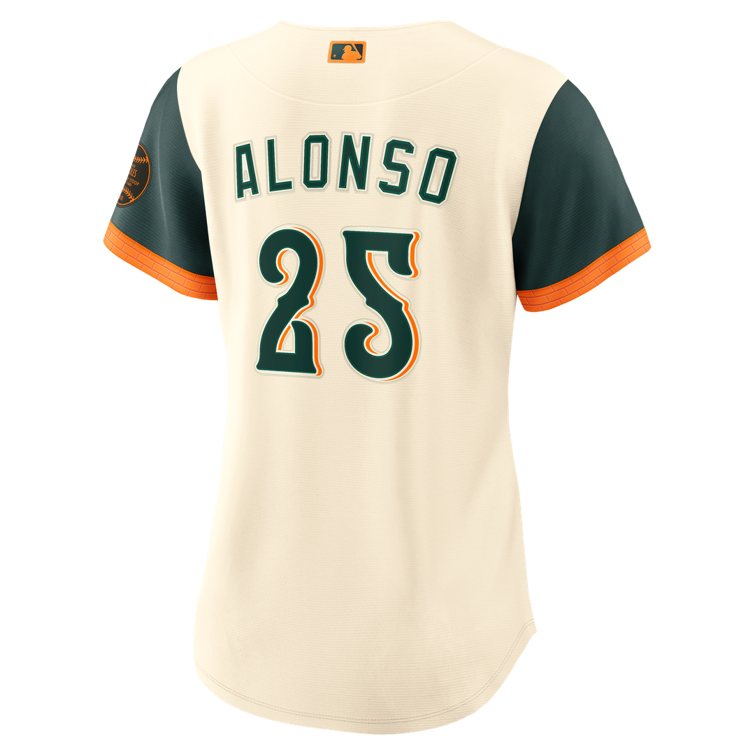 Pete Alonso Baltimore Orioles Nike Women's 2026 City Connect Stadium Jersey - Cream Official MLB Team Apparel Baseball Fan Gear