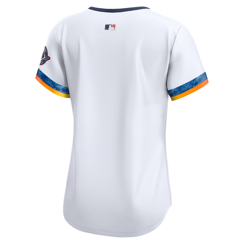 Houston Astros Nike Women's 2025 City Connect Limited Jersey - White Official MLB Team Apparel Baseball Fan Gear
