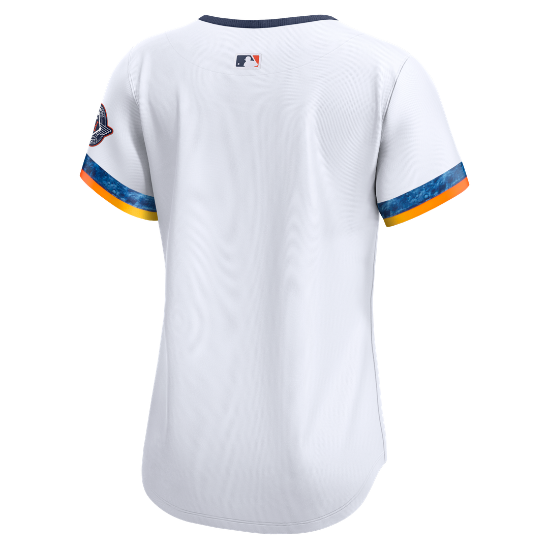 Houston Astros Nike Women's 2025 City Connect Limited Jersey - White Official MLB Team Apparel Baseball Fan Gear