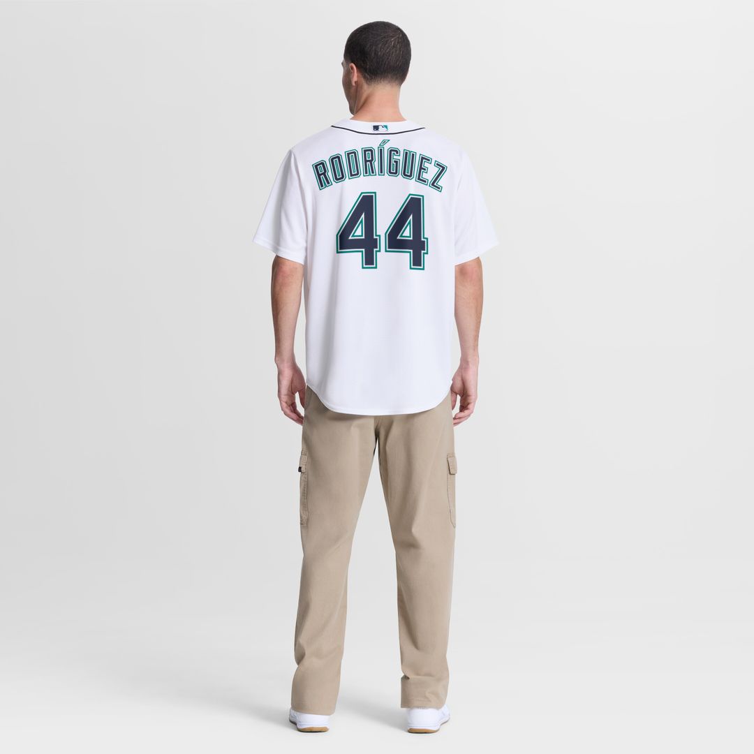 Julio Rodríguez Seattle Mariners Nike Home Replica Jersey - White Official MLB Team Apparel Baseball Fan Gear