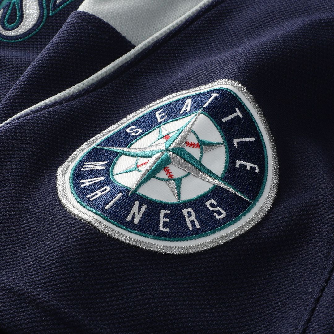 Ichiro Suzuki Seattle Mariners Mitchell & Ness Cooperstown Collection Batting Practice Jersey - Navy Official MLB Team Apparel Baseball Fan Gear