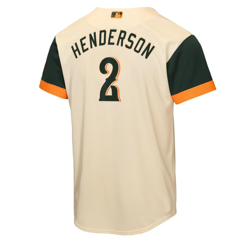 Gunnar Henderson Baltimore Orioles Nike Youth 2026 City Connect Stadium Jersey - Cream Official MLB Team Apparel Baseball Fan Gear