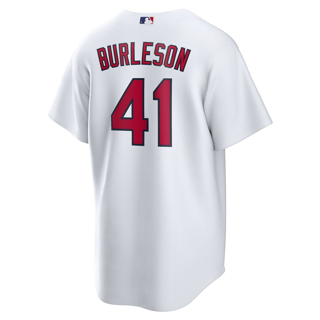 Alec Burleson St. Louis Cardinals Nike Home Replica Jersey - White Official MLB Team Apparel Baseball Fan Gear
