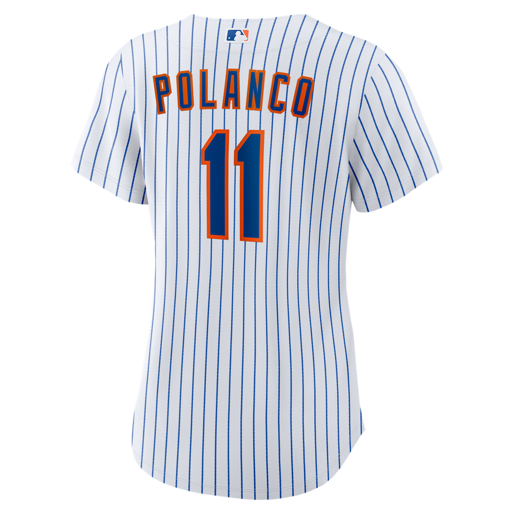 Jorge Polanco New York Mets Nike Women's Home Replica Jersey - White Official MLB Team Apparel Baseball Fan Gear