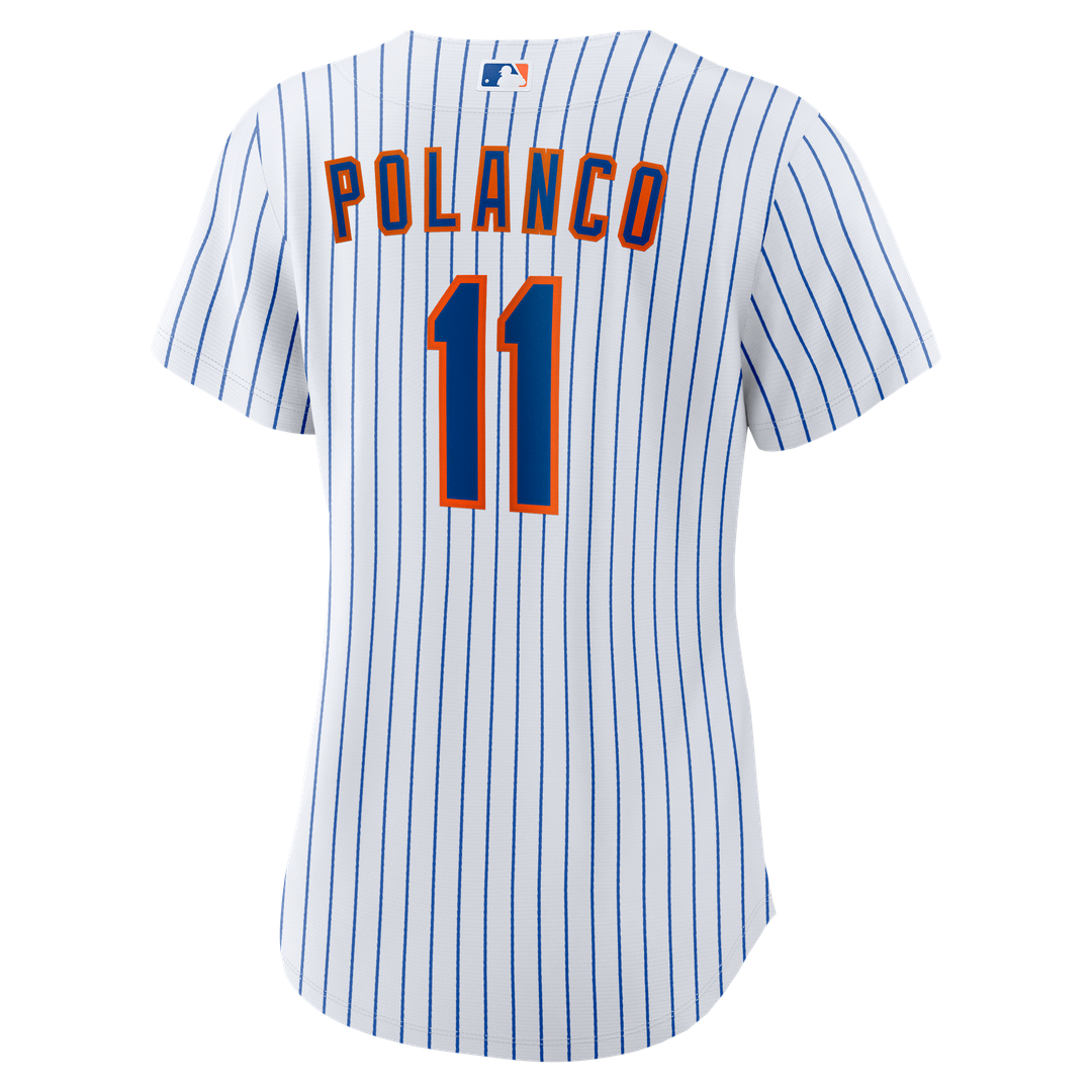 Jorge Polanco New York Mets Nike Women's Home Replica Jersey - White Official MLB Team Apparel Baseball Fan Gear