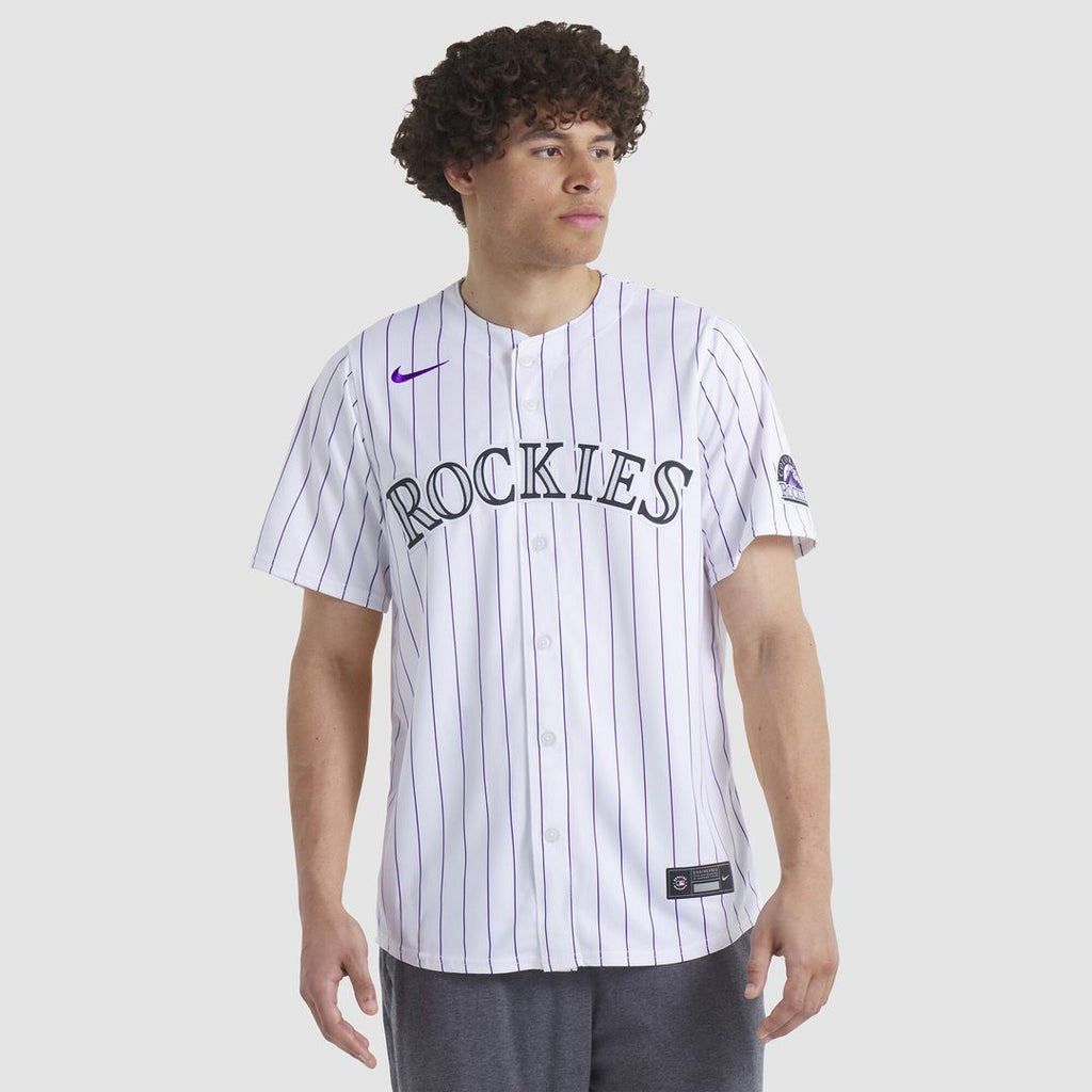 Colorado Rockies Nike Home Limited Player Jersey - White Official MLB Team Apparel Baseball Fan Gear