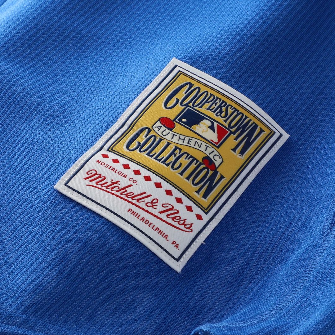 Jose Bautista Toronto Blue Jays Mitchell & Ness Authentic Batting Practice Jersey - Blue Official MLB Team Apparel Baseball Fan Gear