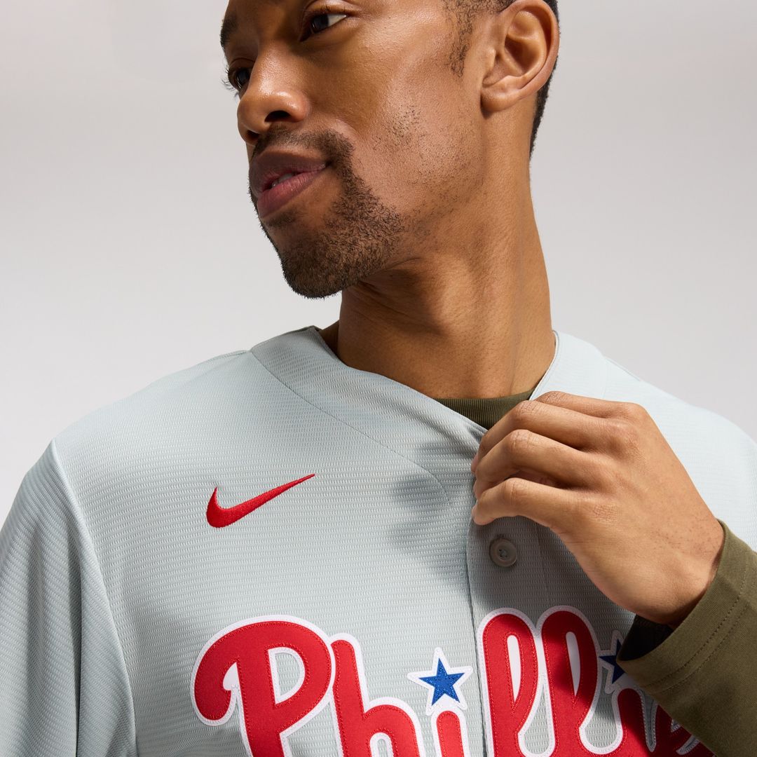 Bryce Harper Philadelphia Phillies Nike Road Replica Jersey - Gray Official MLB Team Apparel Baseball Fan Gear