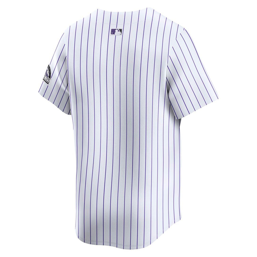 Colorado Rockies Nike Youth Home Limited Jersey - White Official MLB Team Apparel Baseball Fan Gear