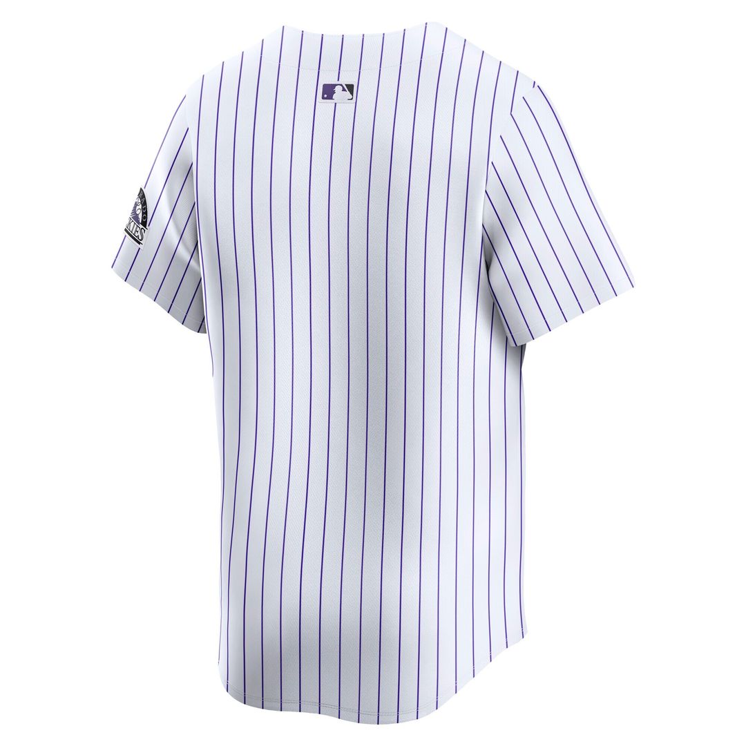 Colorado Rockies Nike Youth Home Limited Jersey - White Official MLB Team Apparel Baseball Fan Gear