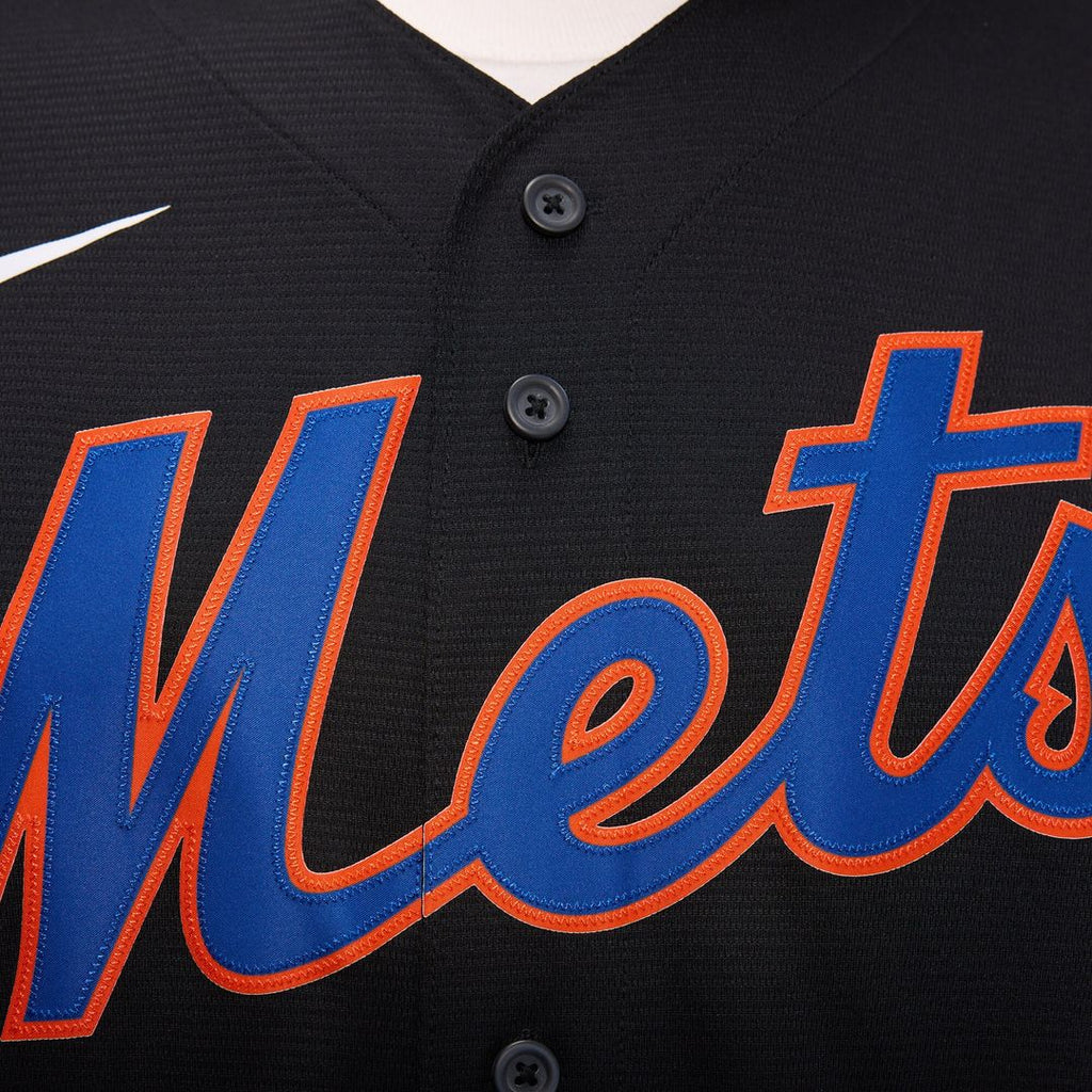 Starling Marte New York Mets Nike Alternate Replica Jersey - Black Official MLB Team Apparel Baseball Fan Gear