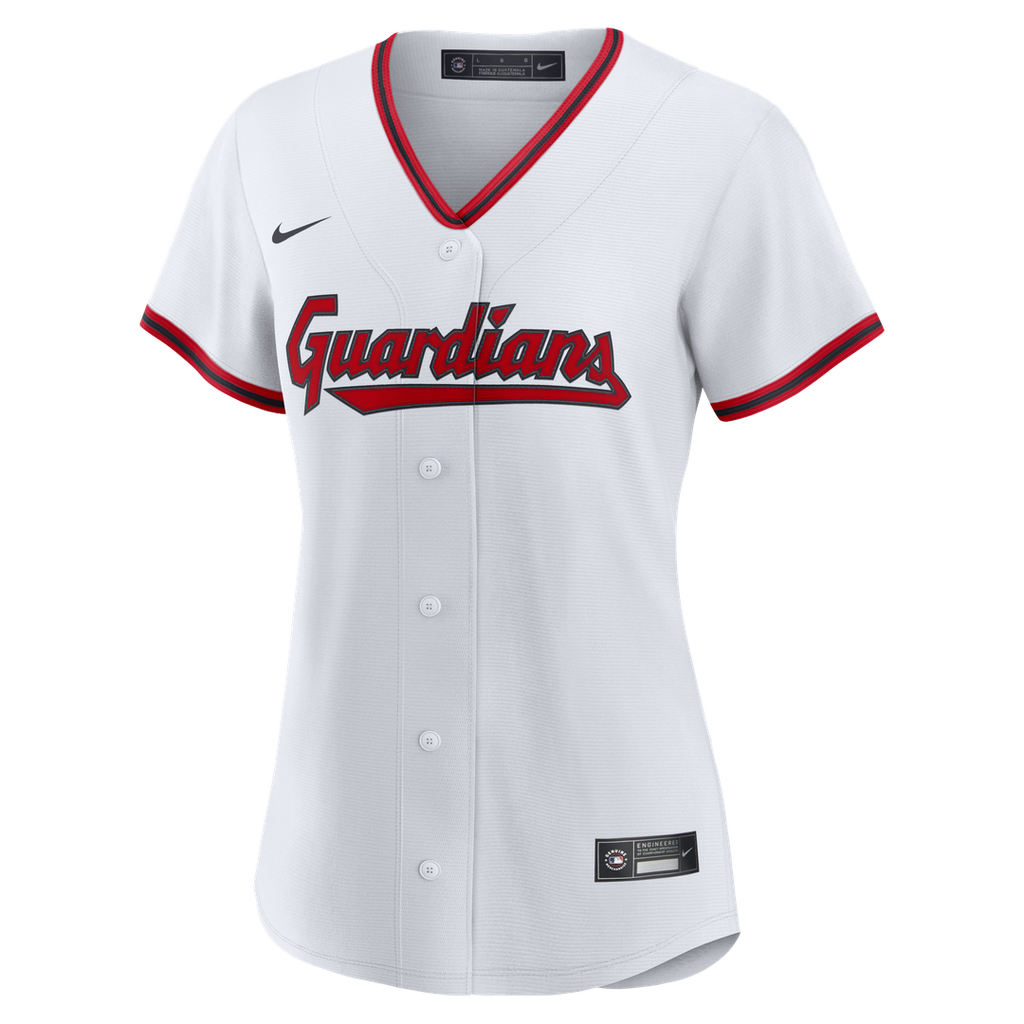 Travis Bazzana Cleveland Guardians Nike Women's Home Replica Jersey - White Official MLB Team Apparel Baseball Fan Gear