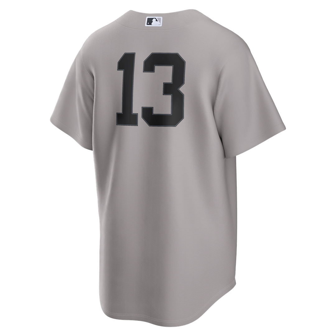 Jazz Chisholm Jr. New York Yankees Nike Road Replica Jersey - Gray Official MLB Team Apparel Baseball Fan Gear