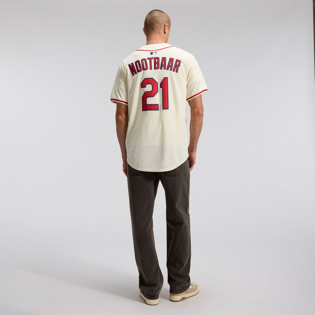 Lars Nootbaar St. Louis Cardinals Nike Alternate 2 Limited Jersey - Cream Official MLB Team Apparel Baseball Fan Gear