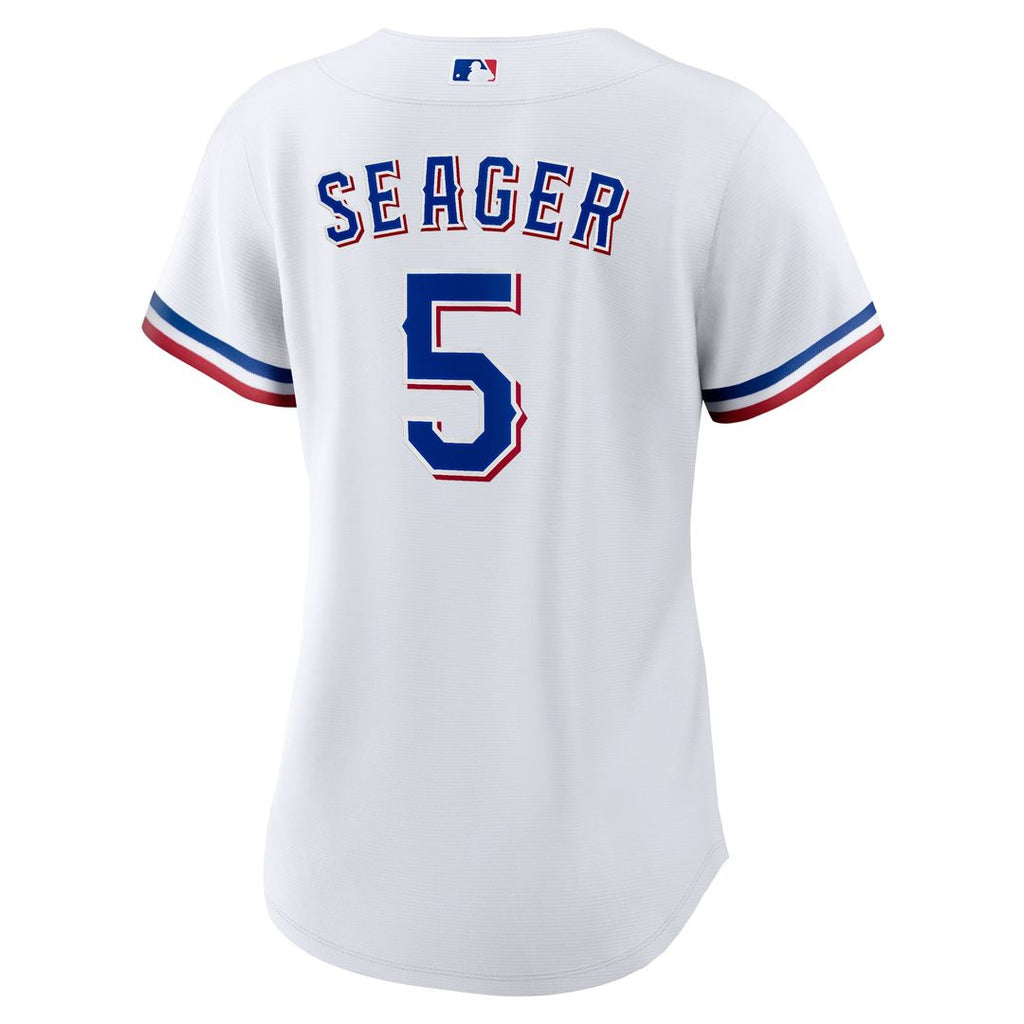 Corey Seager Texas Rangers Nike Women's Home Replica Player Jersey - White Official MLB Team Apparel Baseball Fan Gear