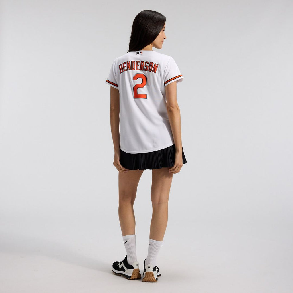 Gunnar Henderson Baltimore Orioles Nike Women's Replica Player Jersey - White Official MLB Team Apparel Baseball Fan Gear