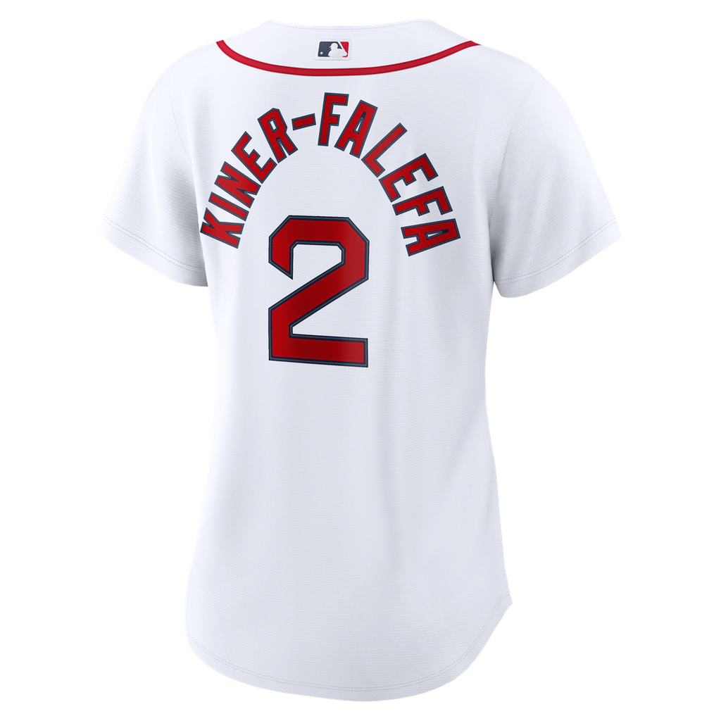Isiah Kiner-Falefa Boston Red Sox Nike Women's Home Replica Jersey - White Official MLB Team Apparel Baseball Fan Gear