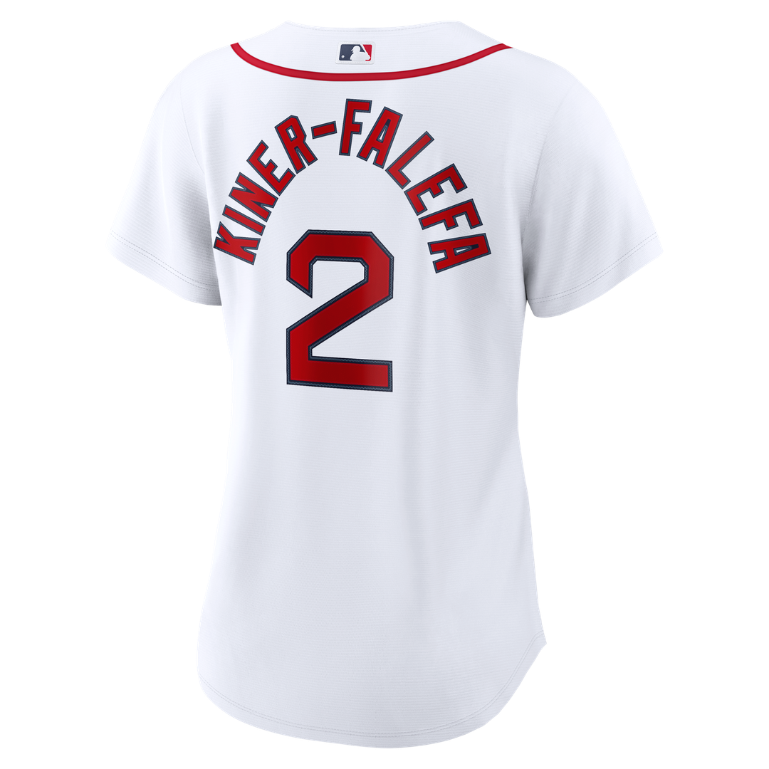 Isiah Kiner-Falefa Boston Red Sox Nike Women's Home Replica Jersey - White Official MLB Team Apparel Baseball Fan Gear