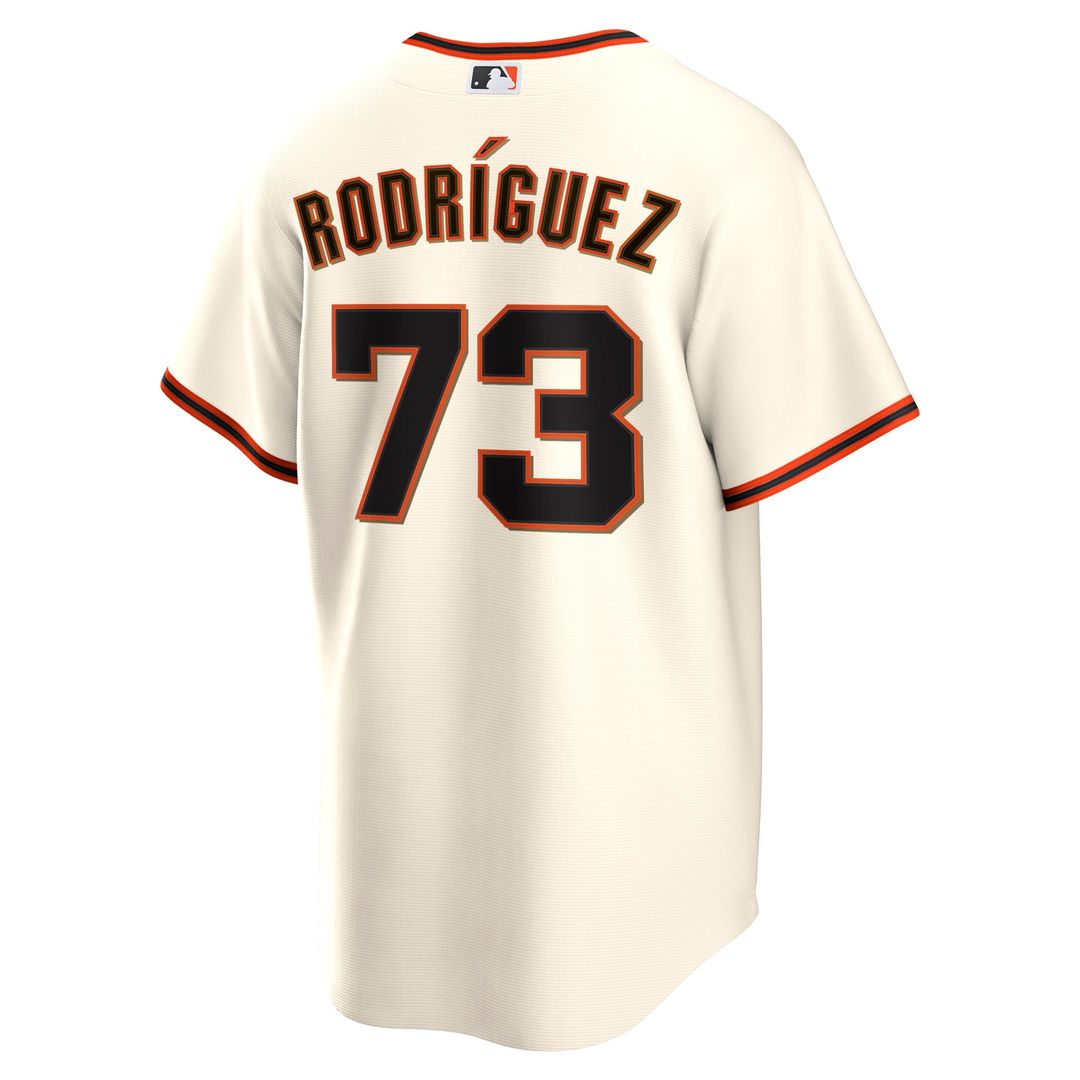Randy Rodríguez San Francisco Giants Nike Home Replica Jersey - Cream Official MLB Team Apparel Baseball Fan Gear