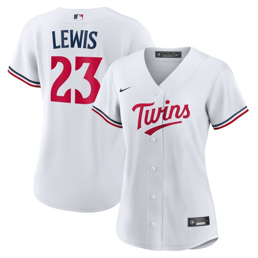 Royce Lewis Minnesota Twins Nike Women's Home Replica Jersey - White Official MLB Team Apparel Baseball Fan Gear